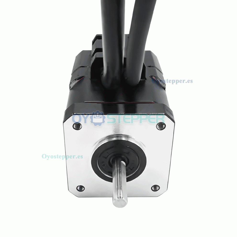 CASUN Motor paso a paso apilado coaxial NEMA 17 impermeable IP67 400mN&middot;m 1,8&deg; 12V 1,68A 2 fases